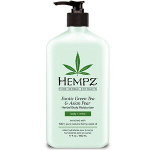 Hempz Exotic Green Tea & Asian Pear Herbal Body Moisturizer, 17 Oz.